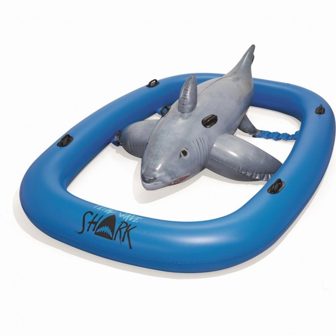 Надувная игрушка-наездник BESTWAY 41124 АКУЛА, 310х213см 41124 BW